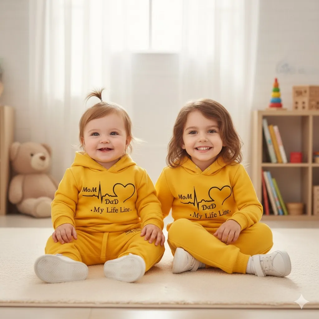 Lowest Price: Baby Hoodie Set boys and girls at Nazmas Bangladesh (শুধুমাত্র একটি সেট বা একজন শিশুর ড্রেস)