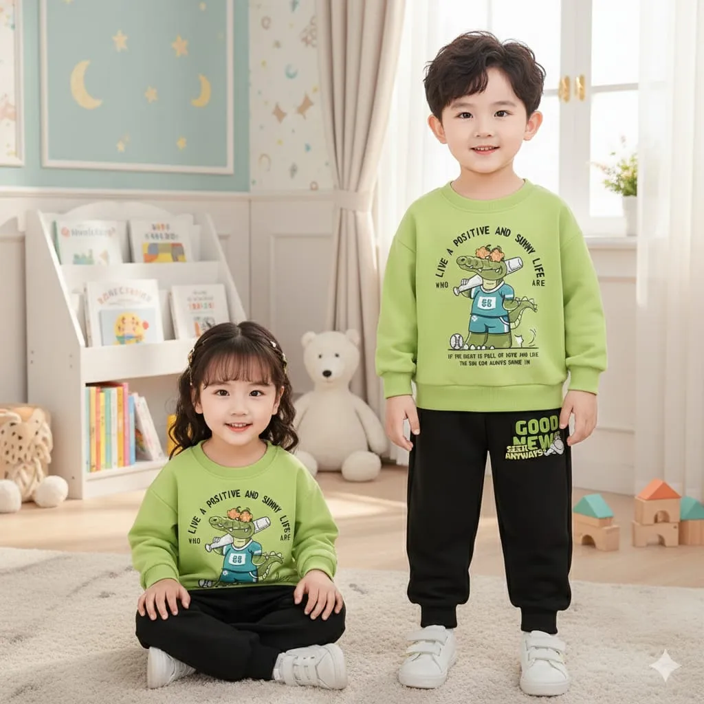 Nazmas Best Price Kids Sweatshirt Set boys girls (শুধুমাত্র একটি সেট বা একজন শিশুর ড্রেস)