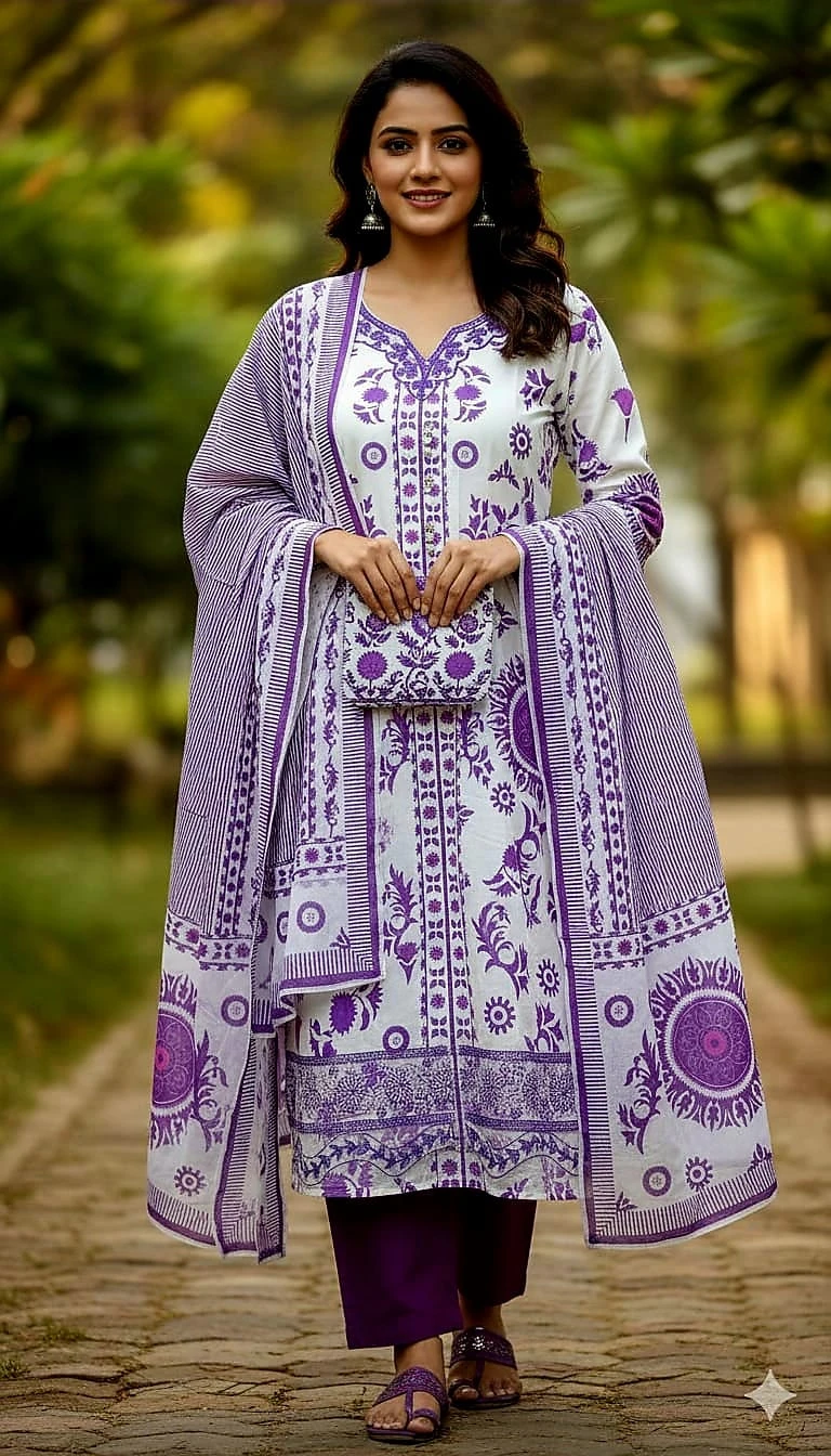 Three Piece - Elegant and Comfortable Wear