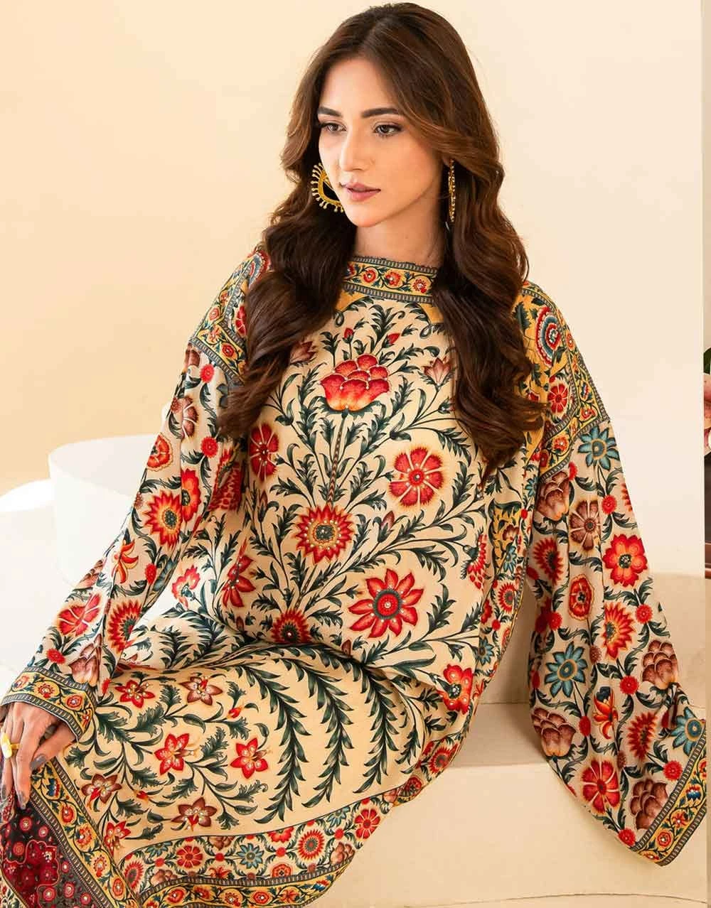 Unique Digital Print Two Piece Set Offer