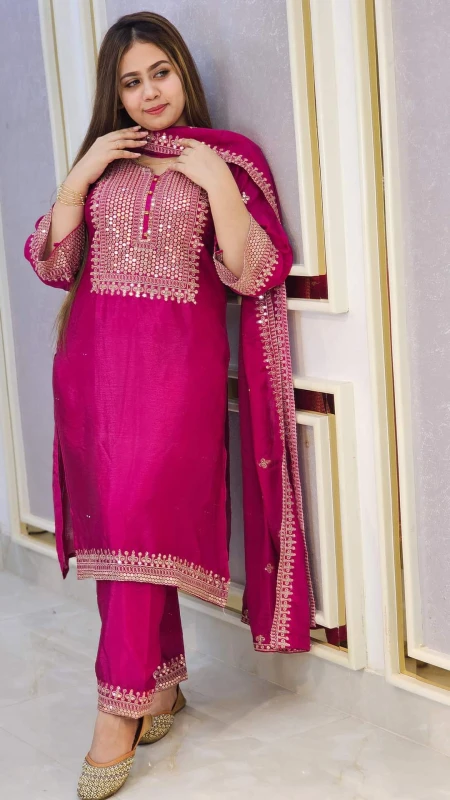 Pakistani Crepe Chiffon Best Price Shop