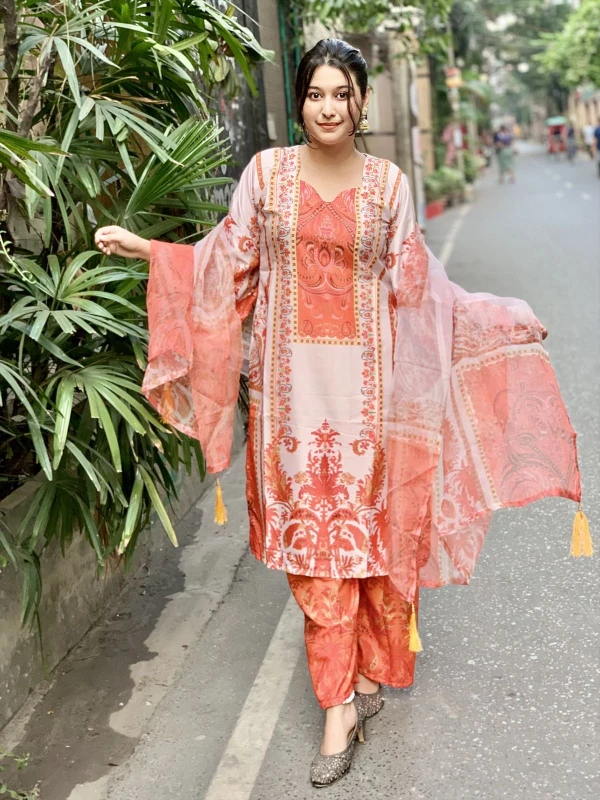 Digital Print Three Piece - High-Quality Print