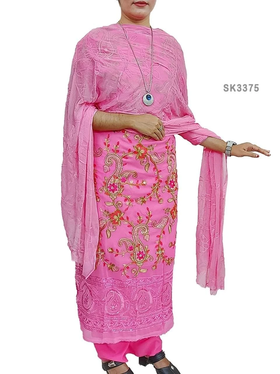 Indian Georgette Dress Nazmas: Shop Affordable Price Online BD