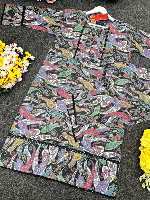 Digital Print Two Piece - Playful Style Choice