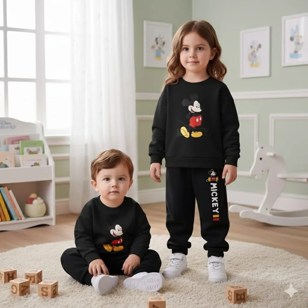 Kids Soft Sweatshirt Set boys girls – Nazmas shop online BD (শুধুমাত্র একটি সেট বা একজন শিশুর ড্রেস)