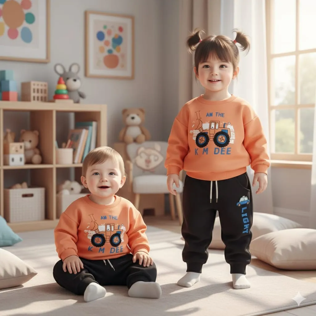 Nazmas Kids Sweatshirt Set - Shop Online Bangladesh (শুধুমাত্র একটি সেট বা একজন শিশুর ড্রেস)