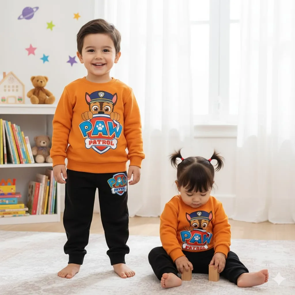 Nazmas Kids Sweatshirt Trouser Set boys girls – Best Price BD (শুধুমাত্র একটি সেট বা একজন শিশুর ড্রেস)