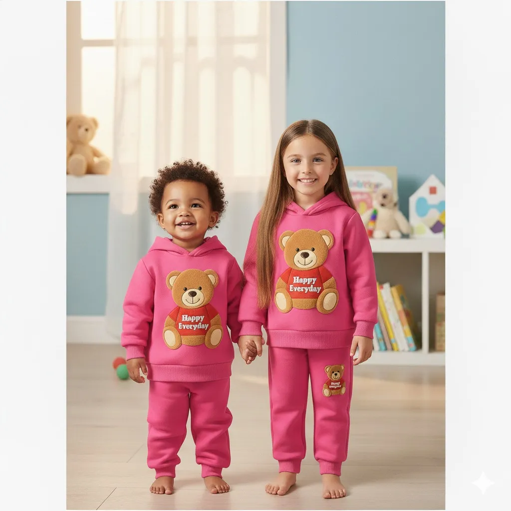 Shop Nazmas Stylish Hoodie Set boys girls Online BD (শুধুমাত্র একটি সেট বা একজন শিশুর ড্রেস)