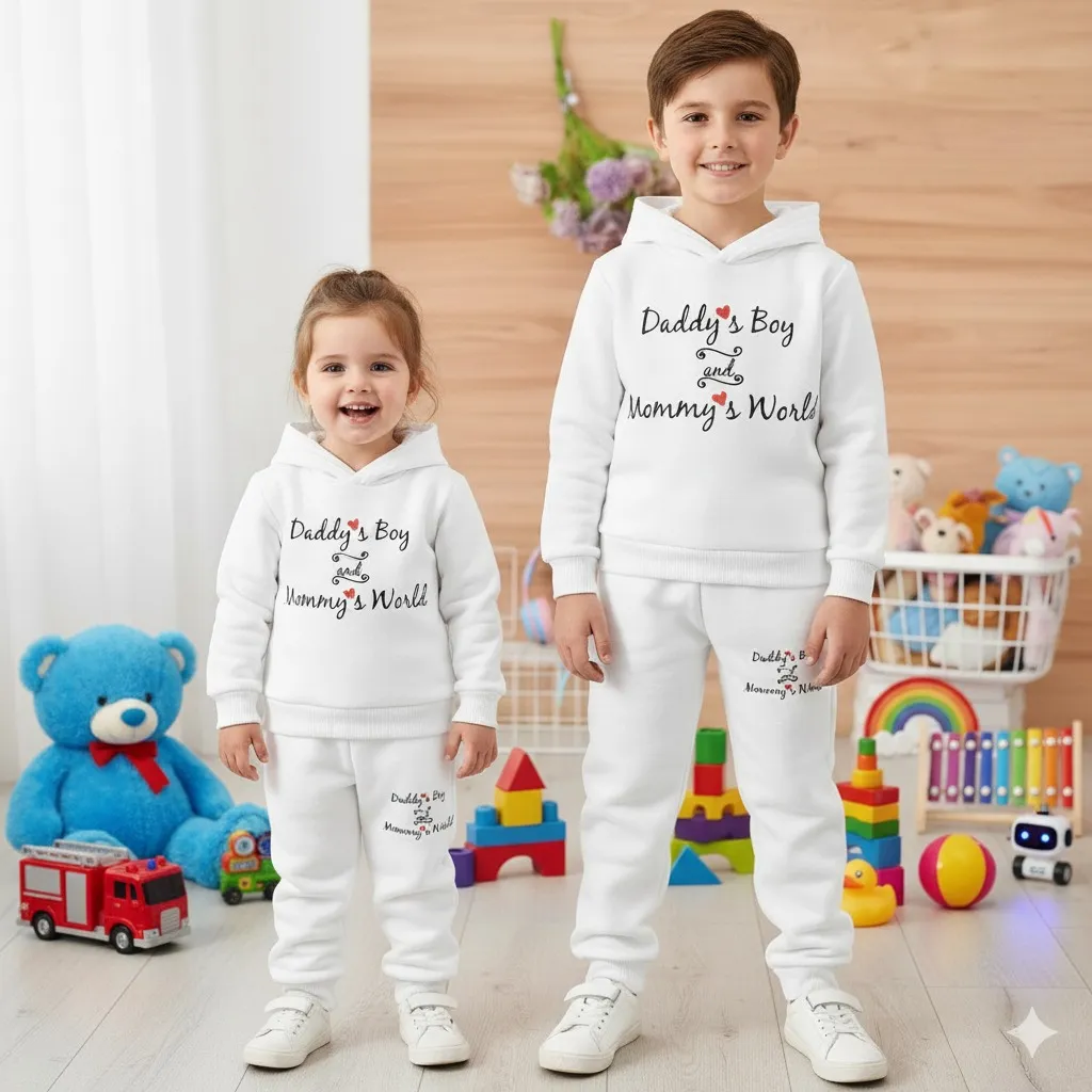 Nazmas Baby Hoodie Set boys girls - Best Price BD (শুধুমাত্র একটি সেট বা একজন শিশুর ড্রেস)