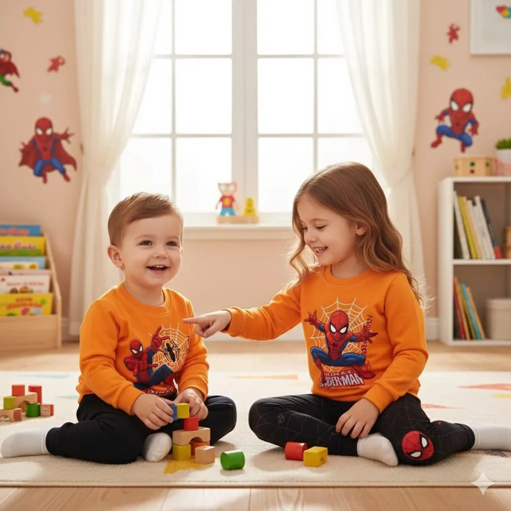 Kids Fashion Sweatshirt Set boys girls – Nazmas Best Price BD (শুধুমাত্র একটি সেট বা একজন শিশুর ড্রেস)