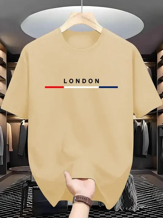 Aesthetic Regular Drop Shoulder  with DTF Print Premium Finish T-Shirt