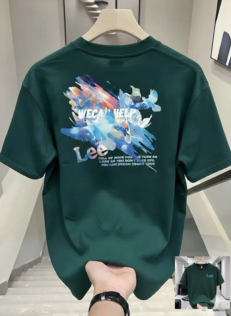 Aesthetic Slim-Fit Premium Drop Shoulder Premium Finish T-Shirt