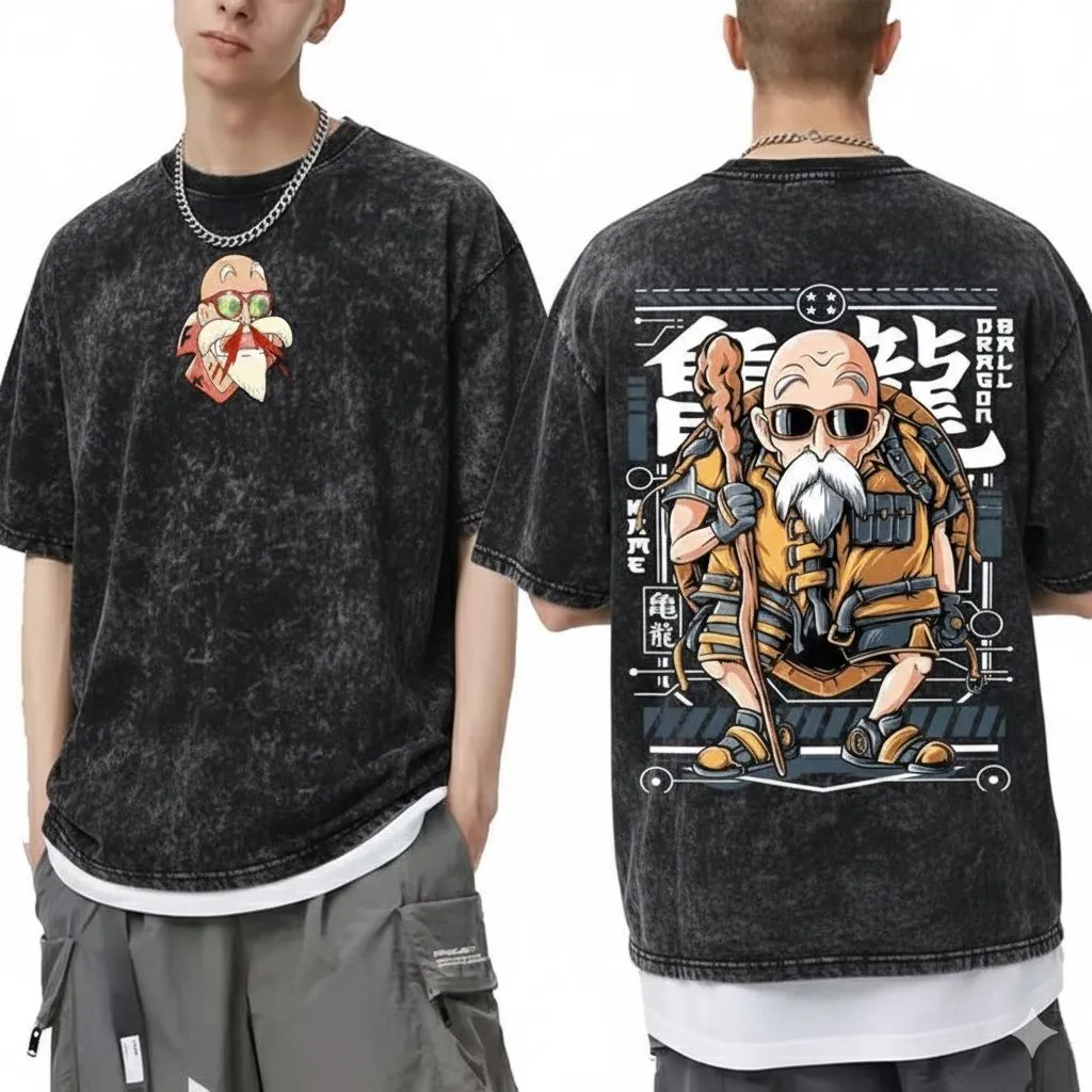 Authentic Premium Acid Wash Drop Shoulder Premium-Fabric Aesthetic Finish T-Shirt