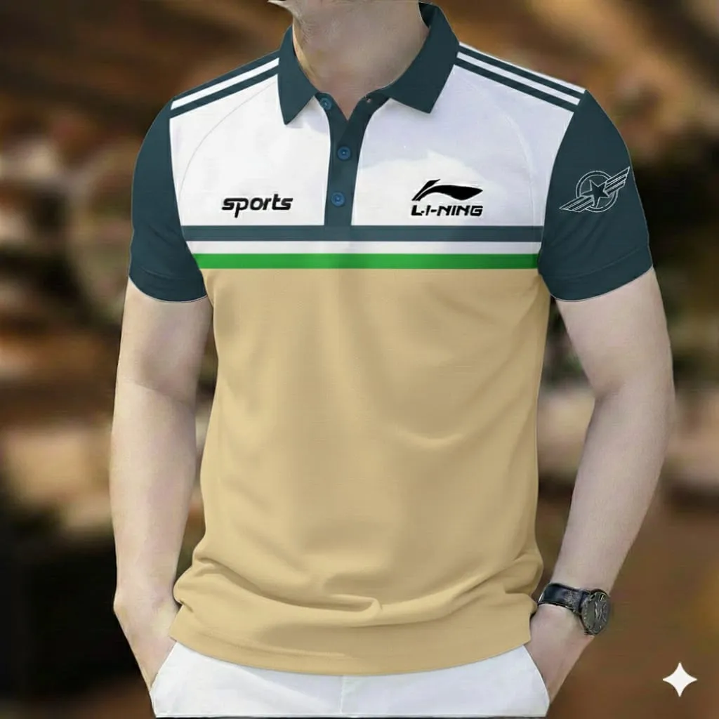 Breathable Attractive Stylish Polo Shirt Summer Fashion Wear