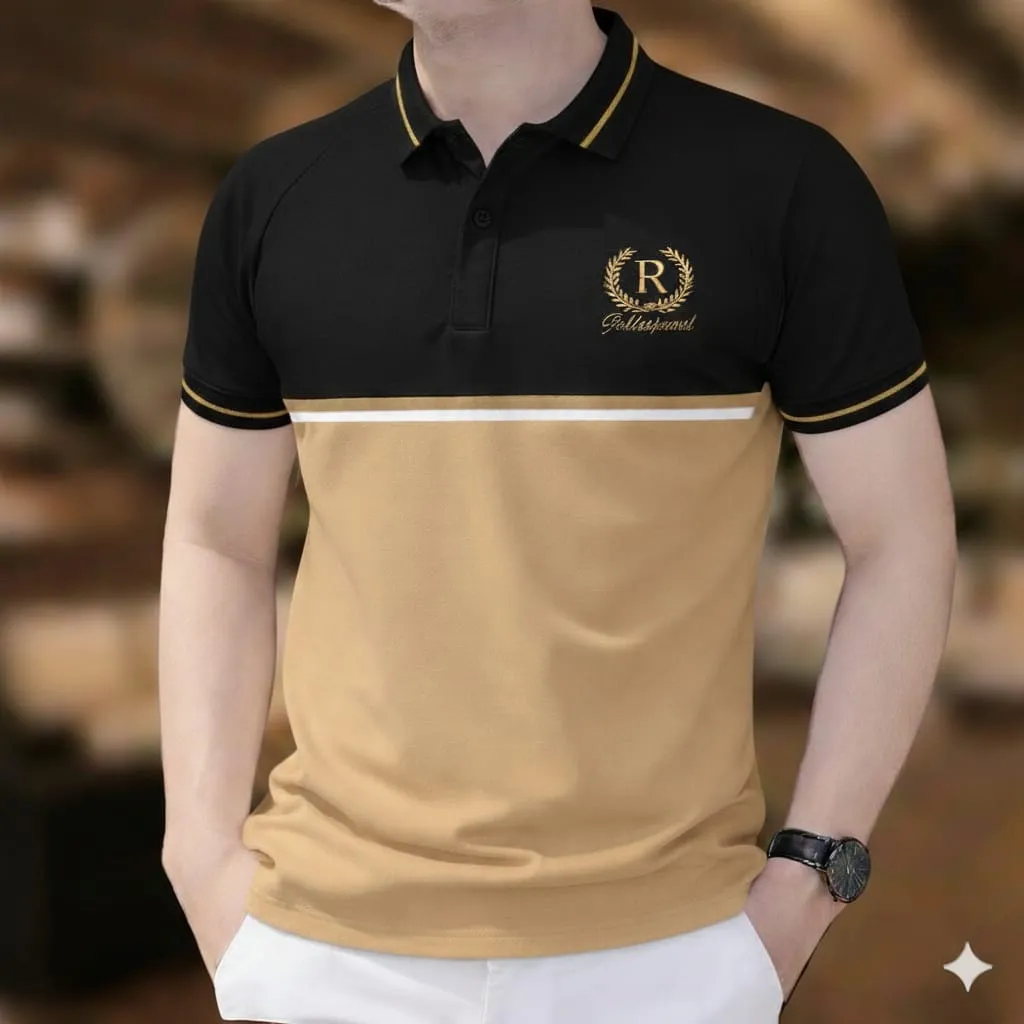 Breathable Luxury Polo shirt for men Minimalist Look Polo-Shirt