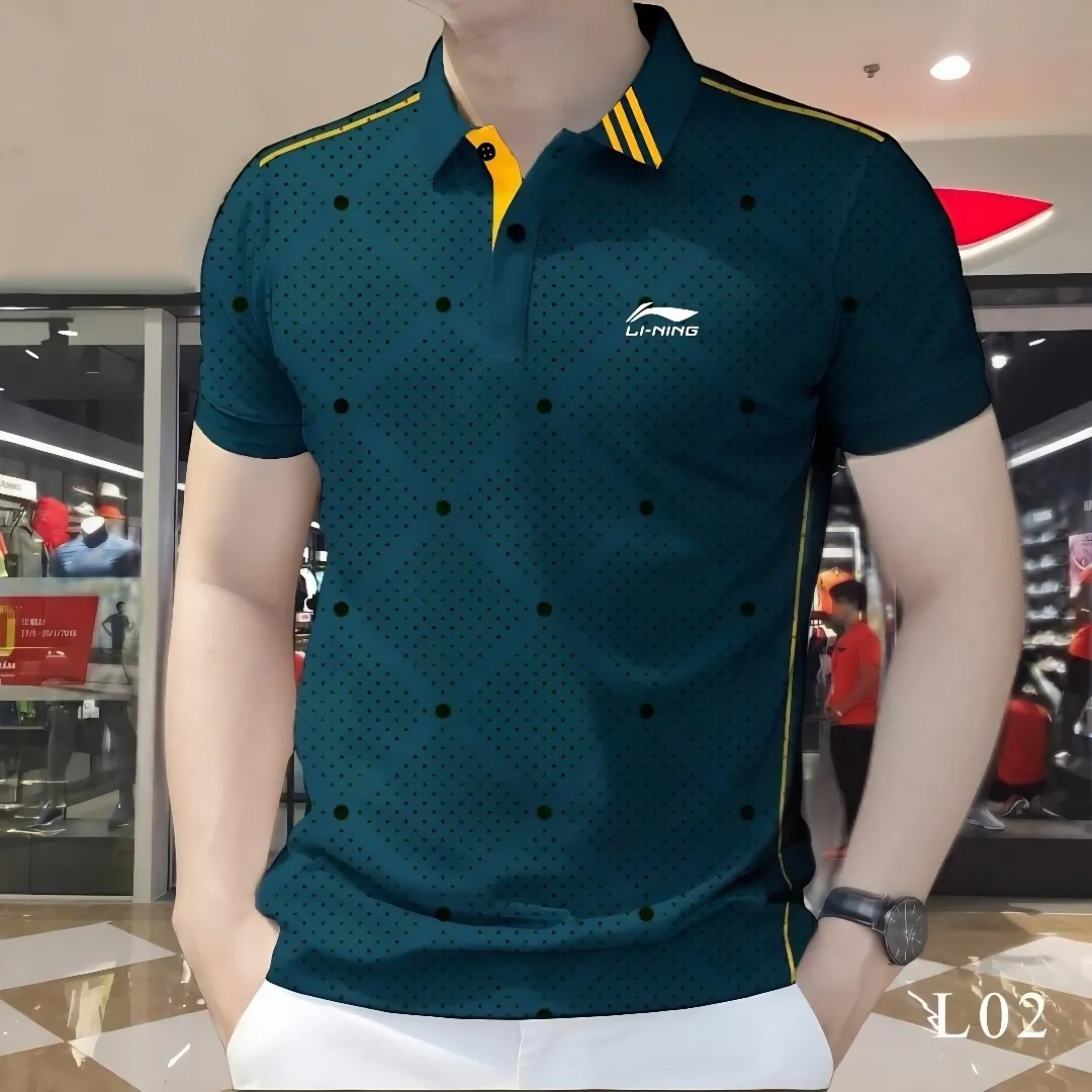 Breathable New Style Polo Shirt Warm Days