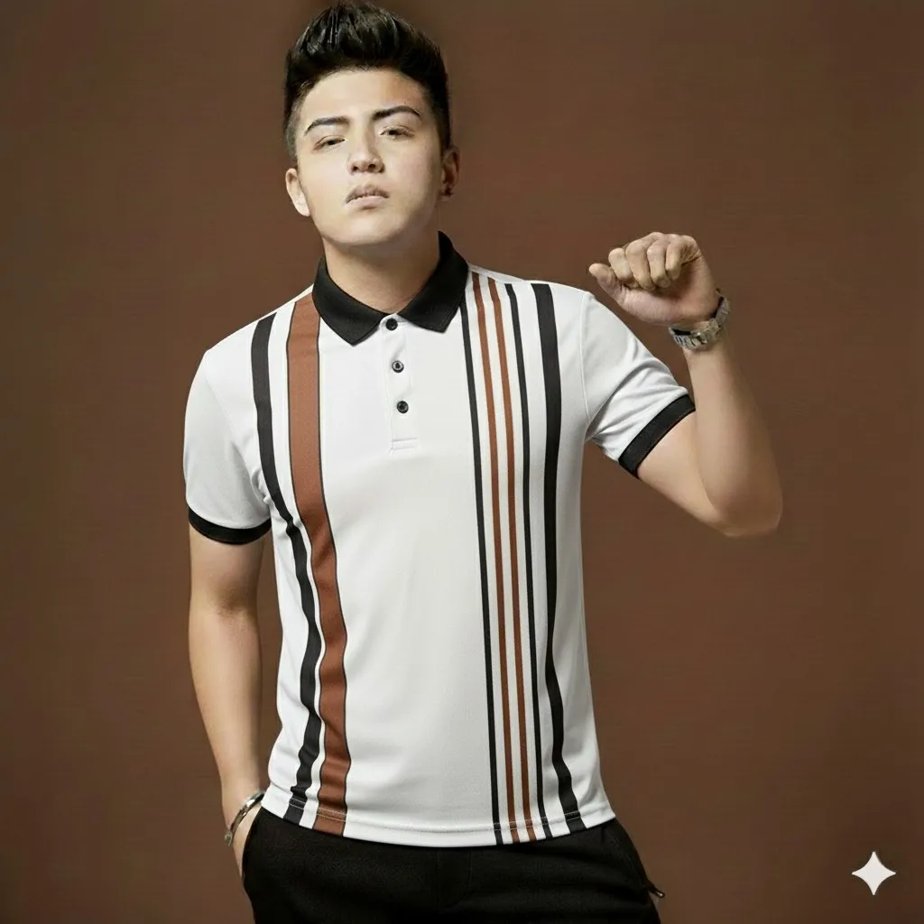Breathable Premium Cotton Polo Shirt Summer Fashion Comfort