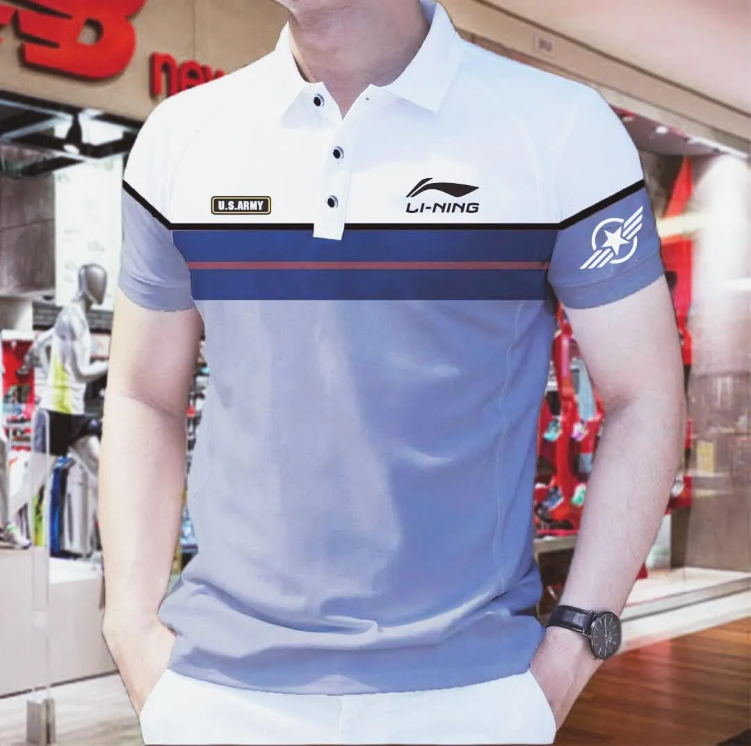 Breathable Premium Cotton Polo Shirt Warm Days Comfort