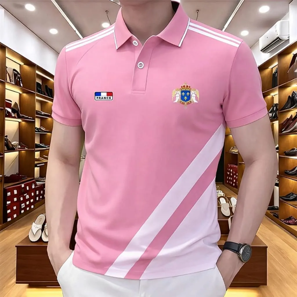 Breathable Premium Cotton Polo Shirt Warm Days Comfort