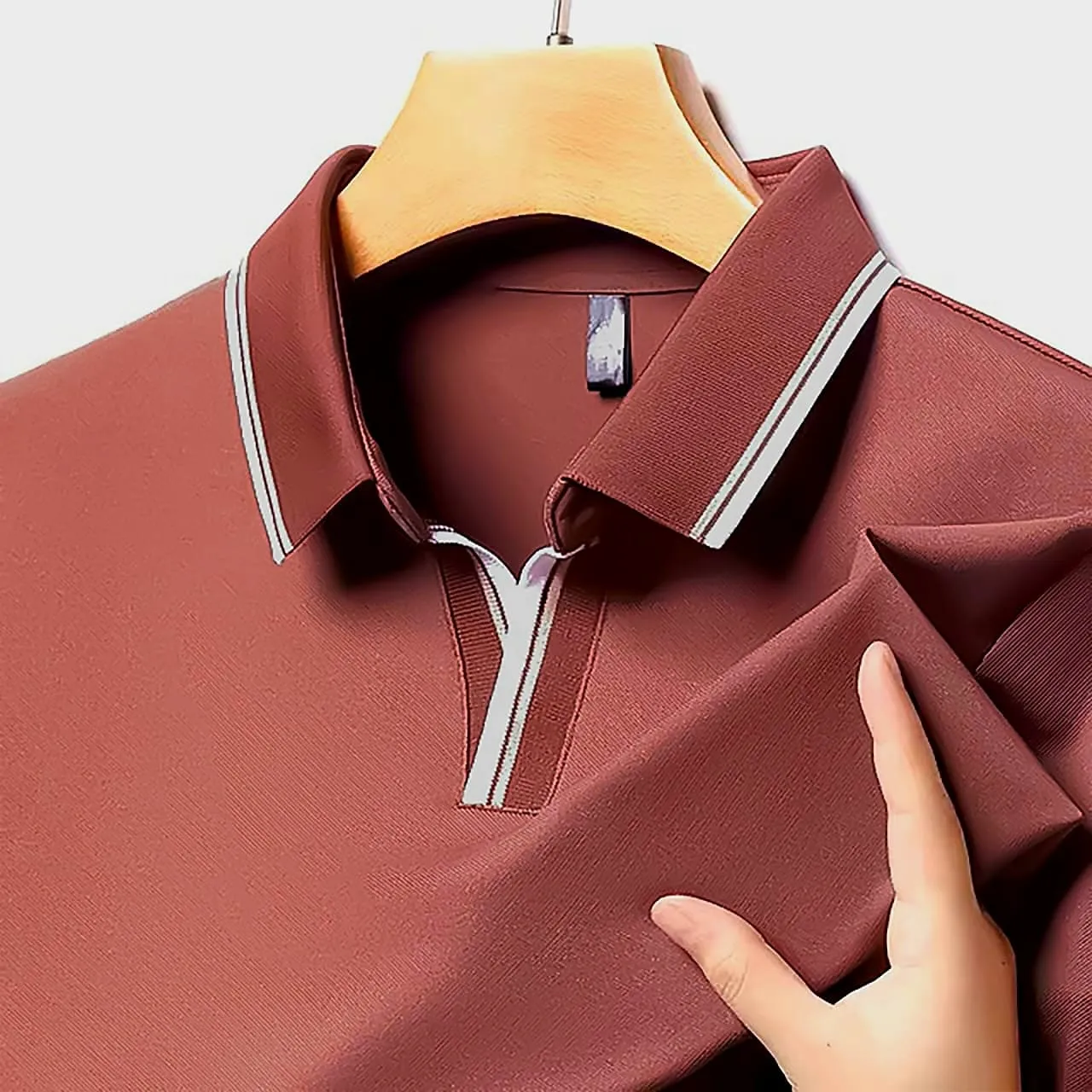 Breathable Premium Cotton Polo Shirt Warm Weather Comfort