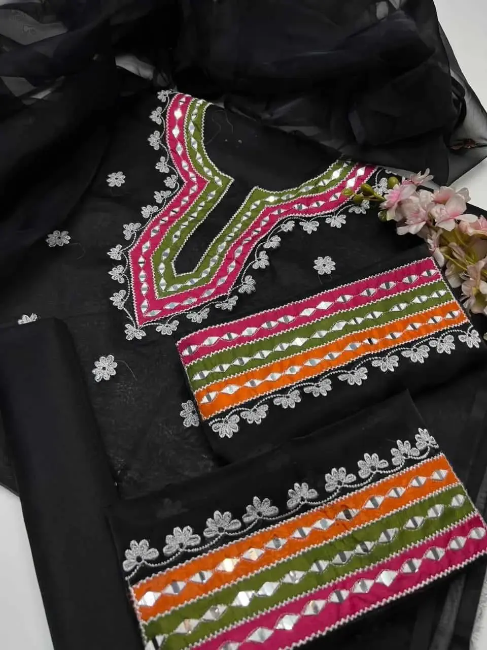 Buy Readymade Georgette Three Piece at Low Price, BD