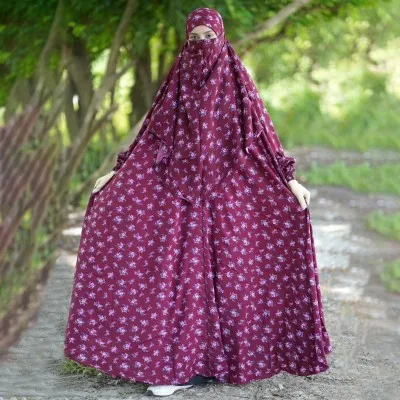 Nazmas Century Floor Touch Khimar - Shop Online at Best Price