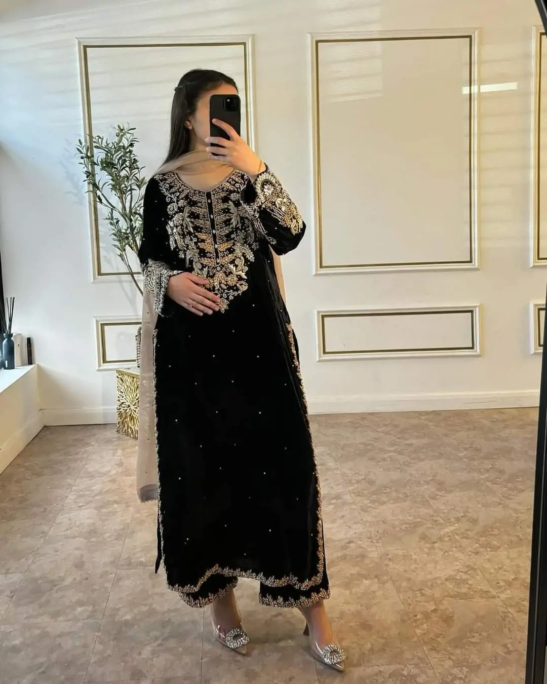 Chic and Sleek Majolica Print Co-Ord Set