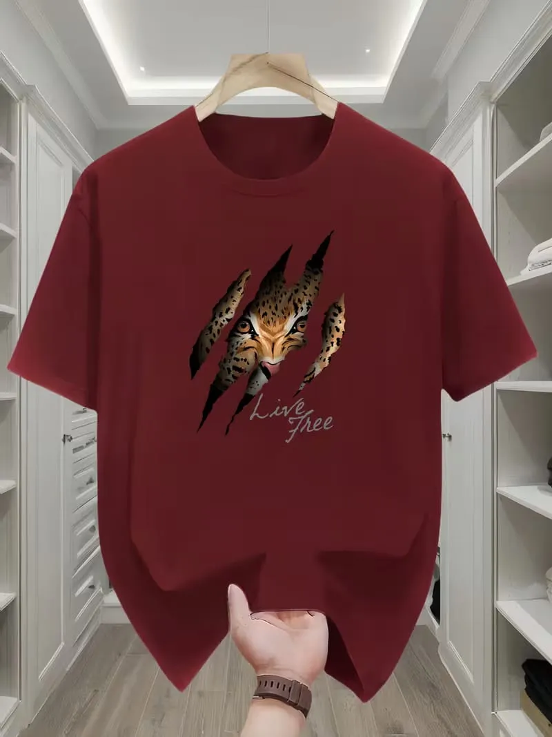 Chic Drop Shoulder  with DTF Print Feather-Soft Premium Finish T-Shirt