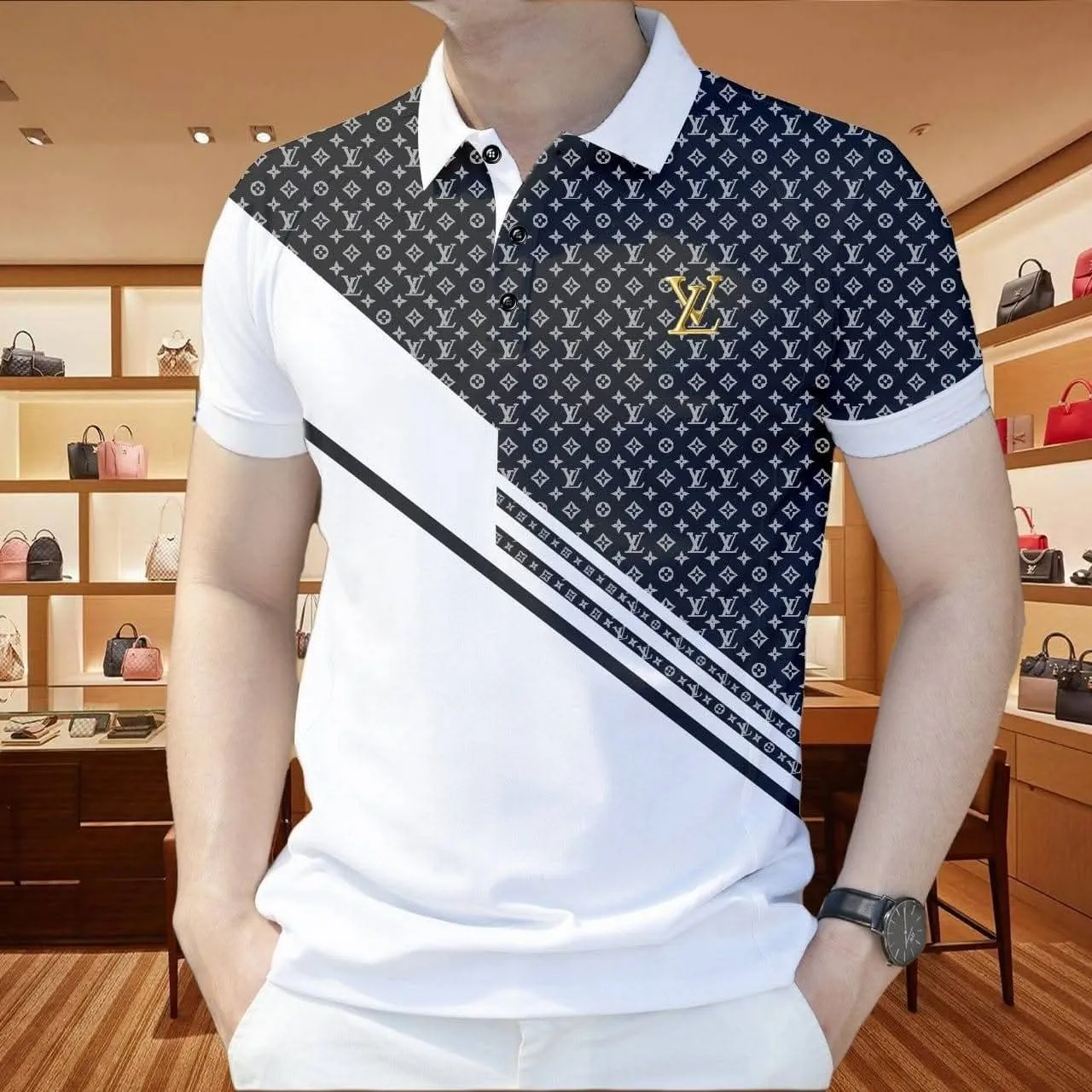 Prestige Stylish New Polo Shirt Ultra-Soft Street-Style Polo-Shirt