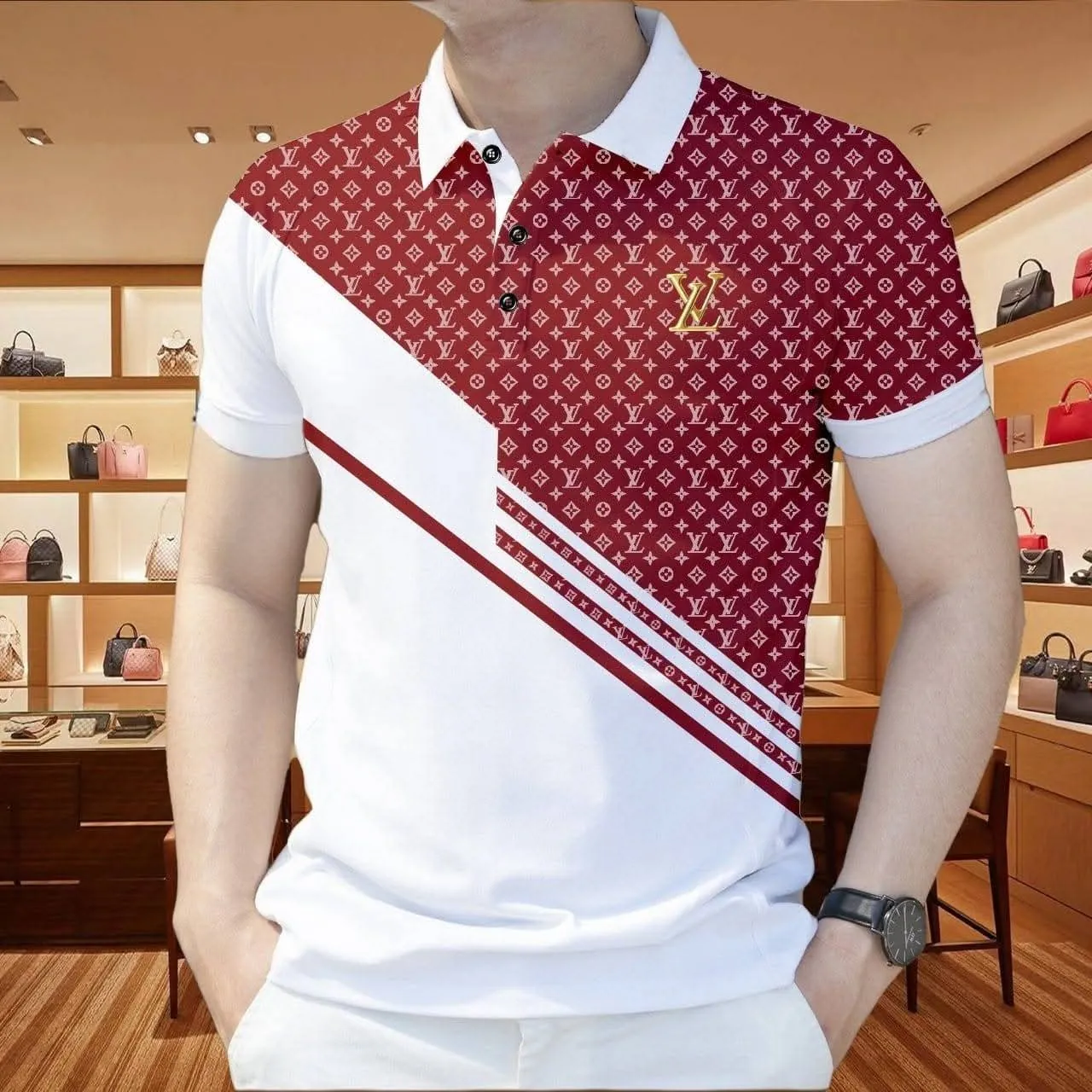 Vogue Stylish New Polo Shirt Premium-Fabric Oversized Polo-Shirt