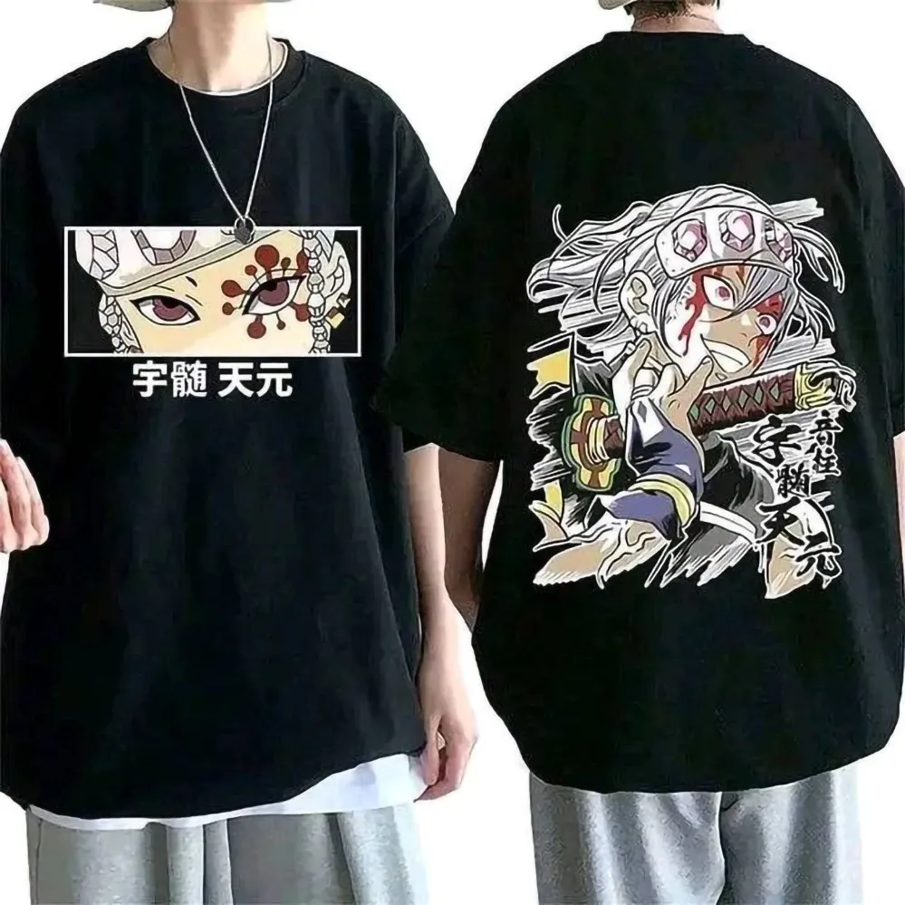 Classic Street-Style Stylish Drop Shoulder Exquisite Print T-Shirt