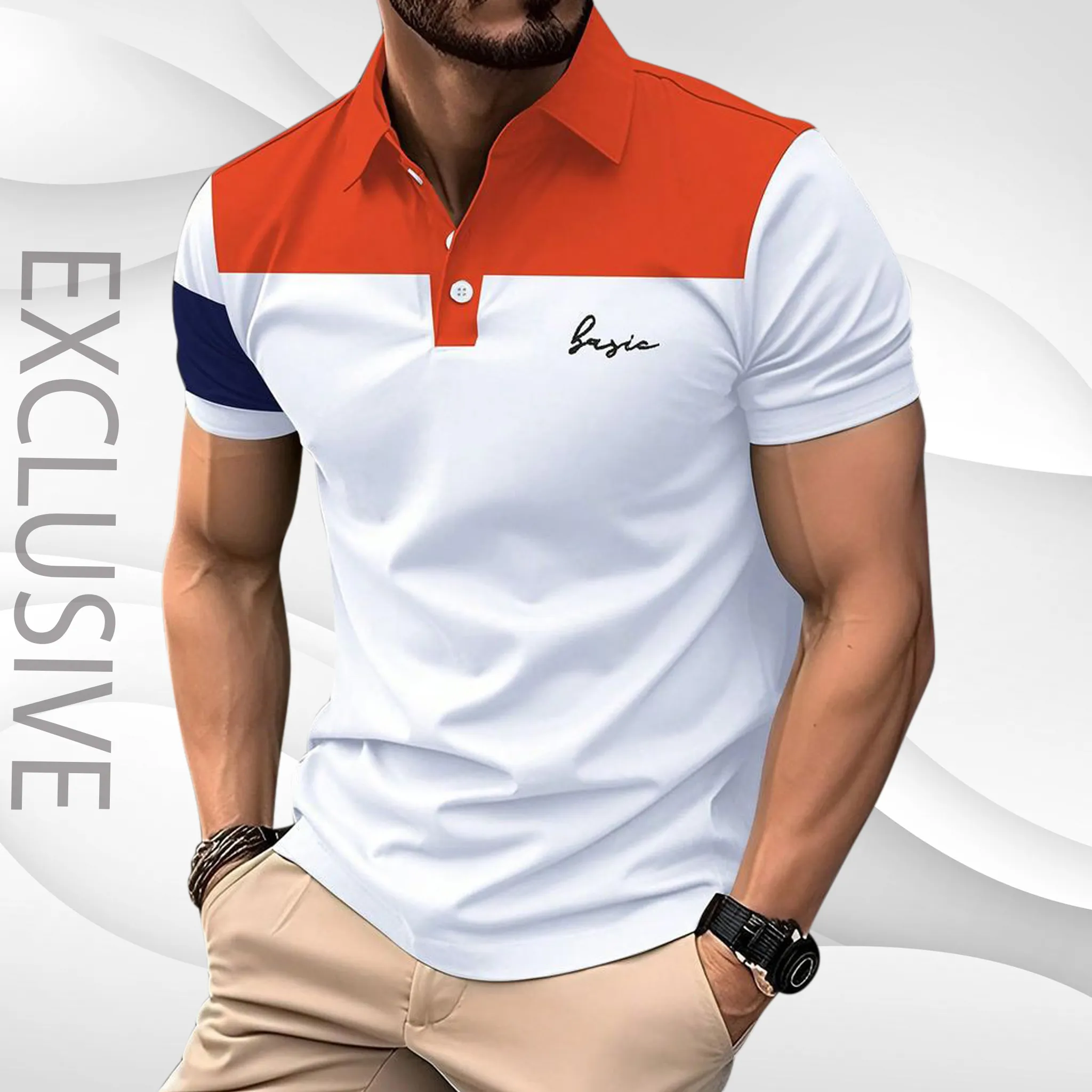 Comfortable New Style Polo Shirt Everyday Use