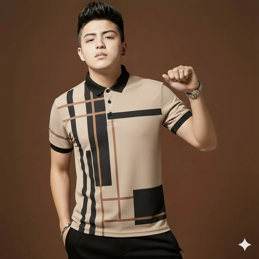 Comfortable Premium Cotton Polo Shirt Everyday Casual