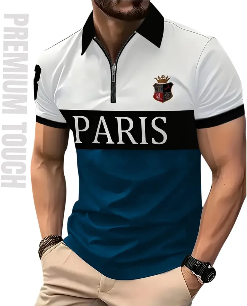 Comfortable Premium Cotton Polo Shirt Everyday Casual Style