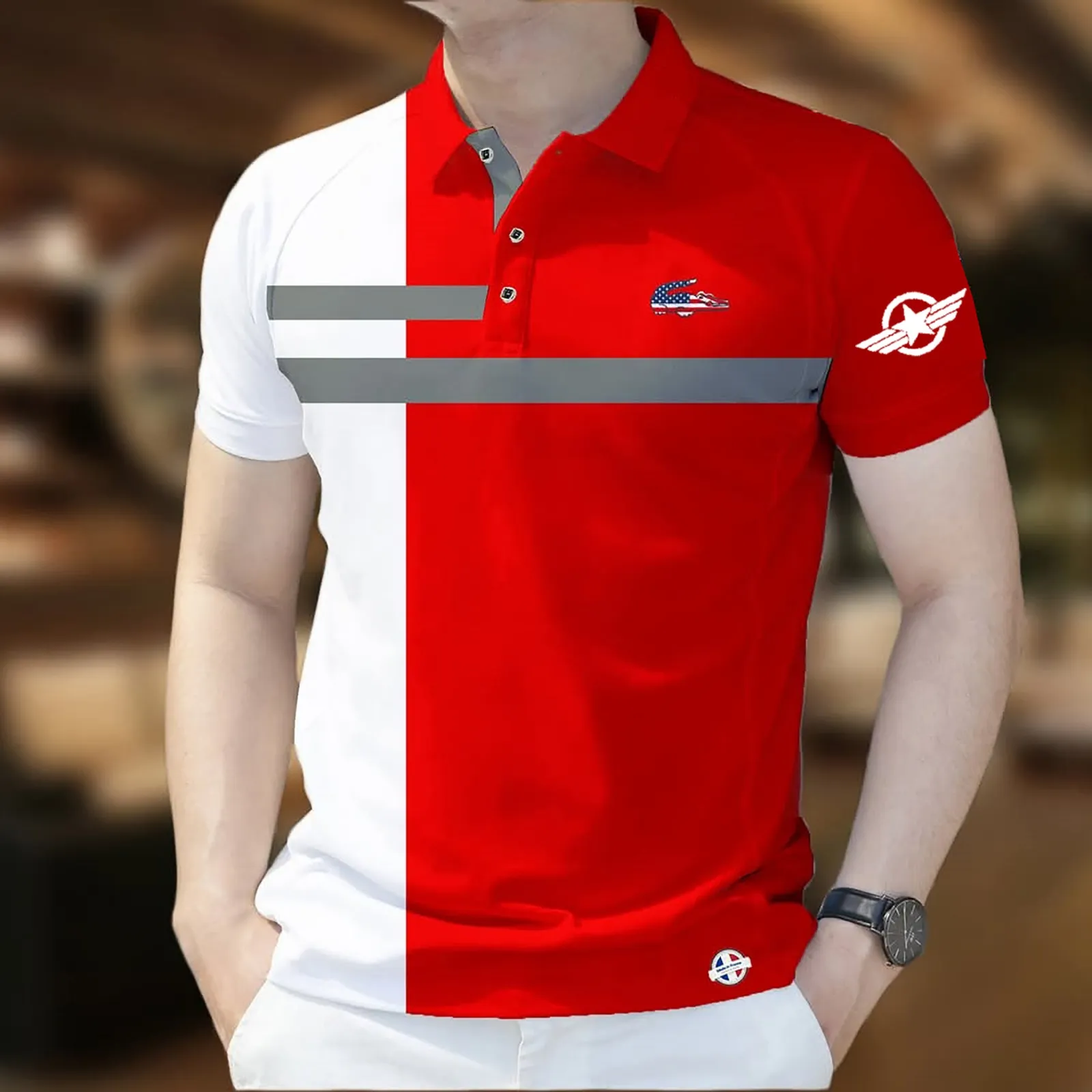 Comfortable Premium Cotton Polo Shirt Everyday Casual Style