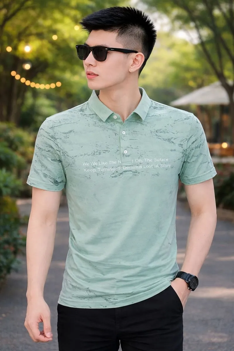 Comfortable Premium Cotton Polo Shirt Everyday Casual Style