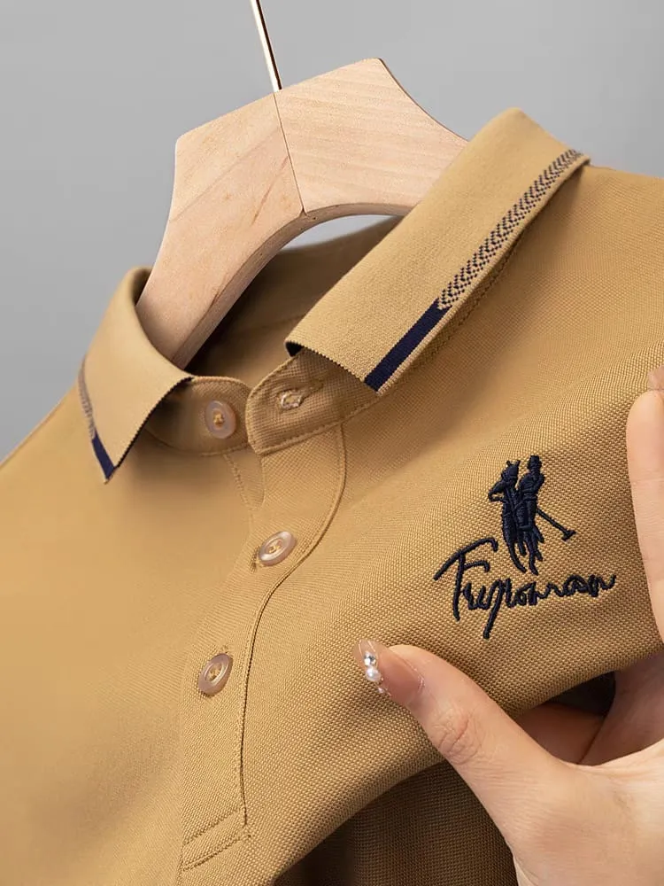 Comfortable Premium Cotton Polo Shirt Everyday Fashion Wear
