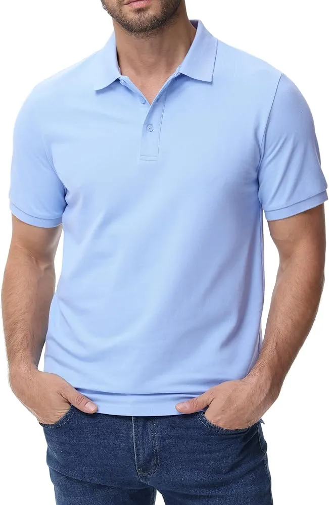 Comfortable Premium Cotton Polo Shirt Relaxed Weekends