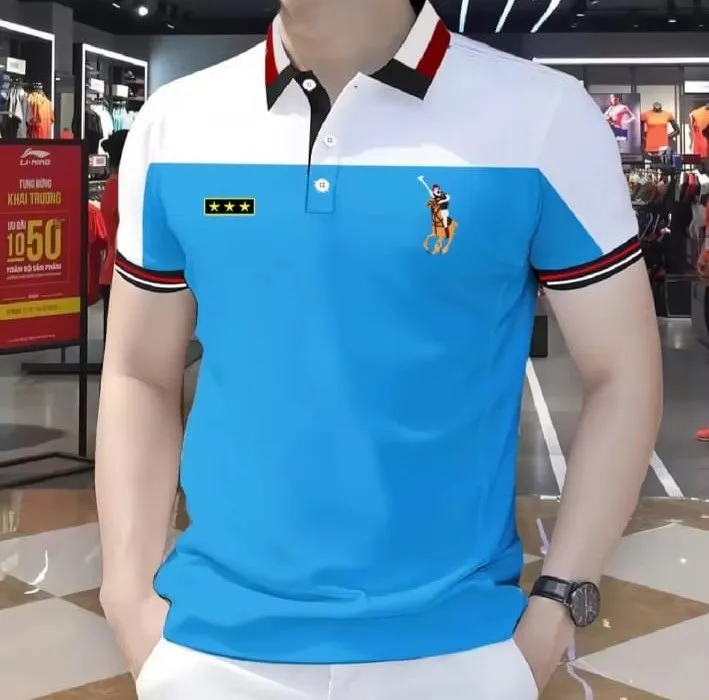 Comfortable Premium Polo Shirt Casual Outings Appeal
