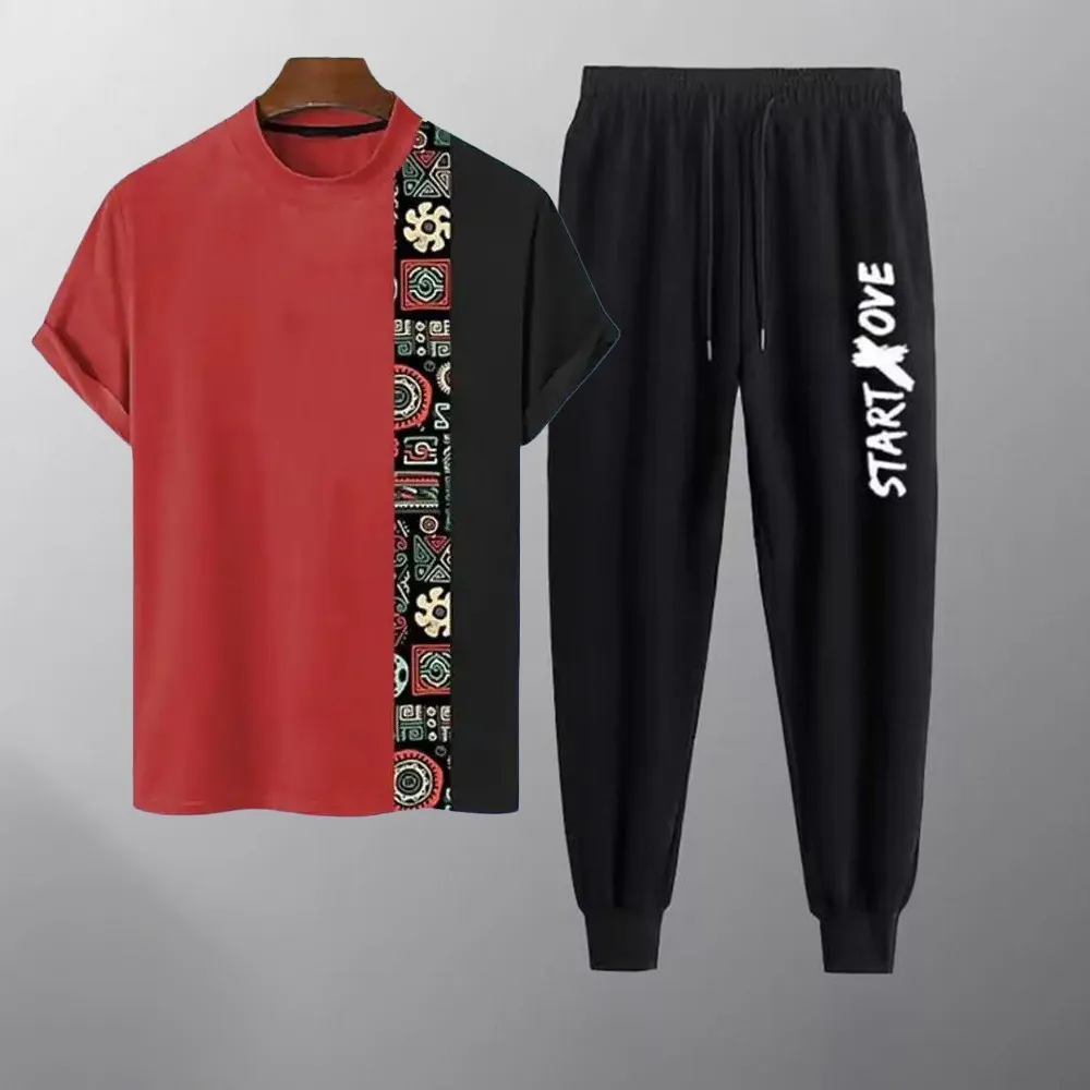 Cotton T-shirt and Trouser Set - Nazmas Best Price Bangladesh