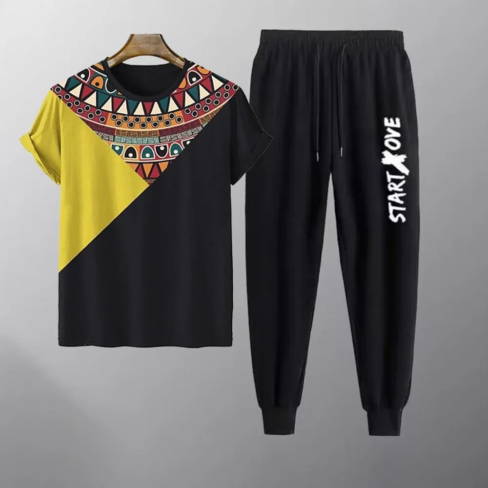 Cotton T-shirt and Trouser Set - Shop Online Nazmas Best Price BD
