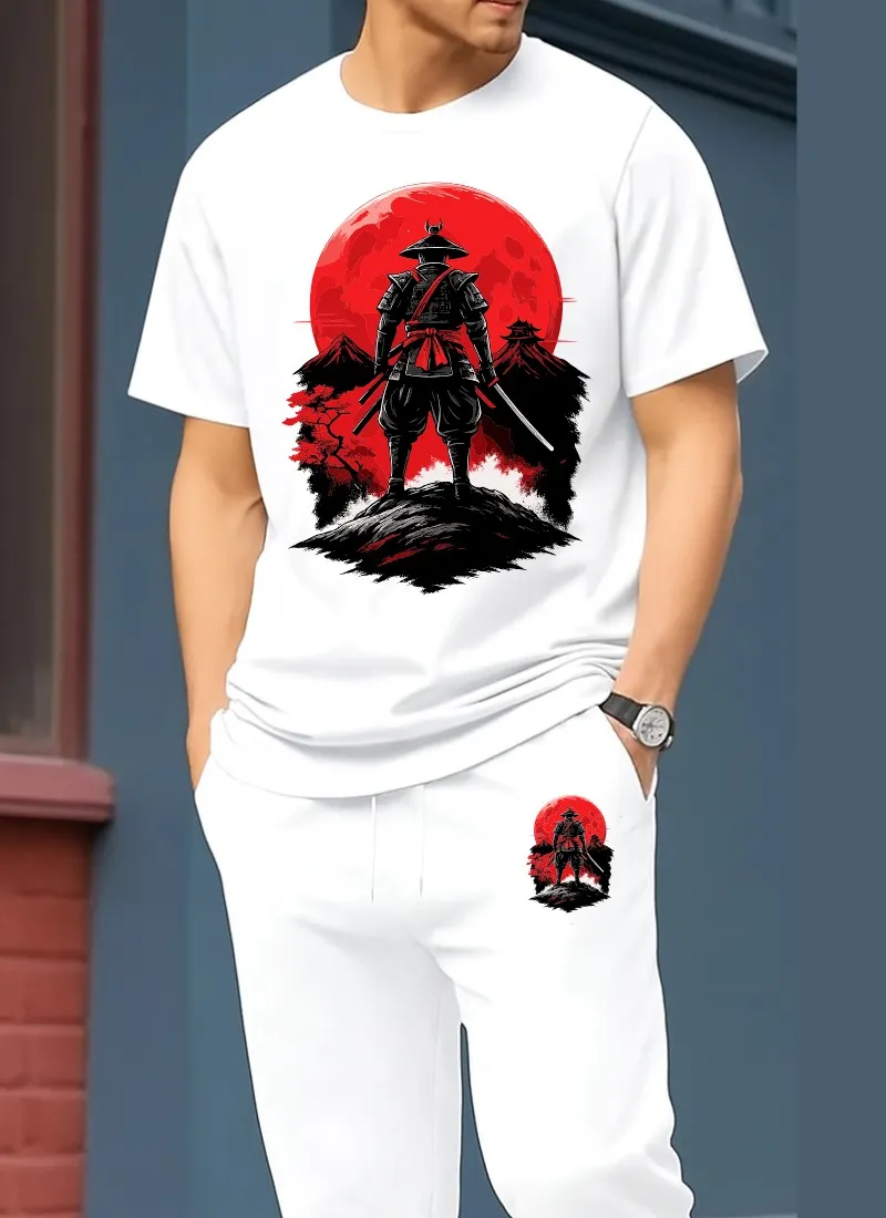 Cotton Tshirt & Trouser Combo Set - Nazmas BD Shop Best Price