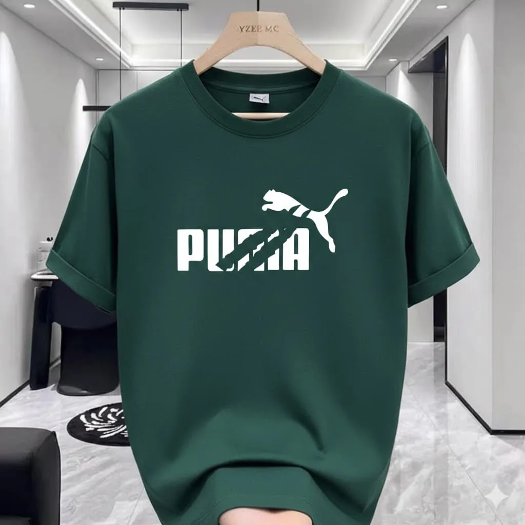 Deluxe Premium Drop Shoulder Soft Cotton Bold Graphics T-Shirt