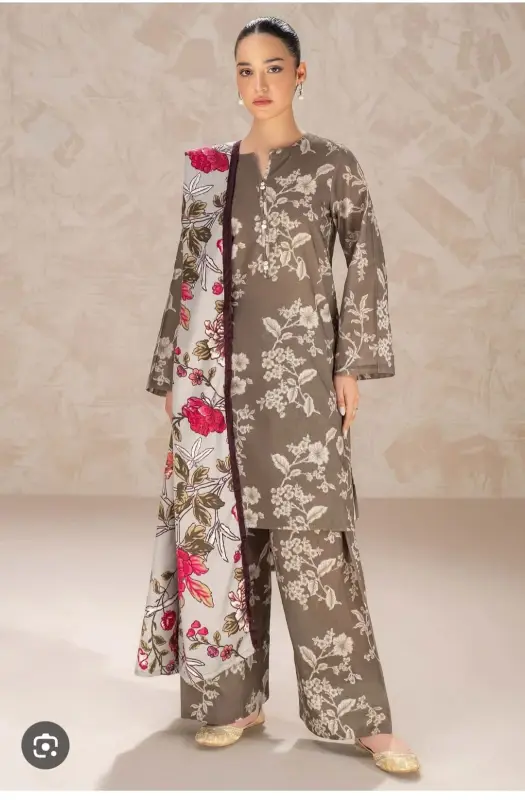 Digital Print Three Piece - Eye-Catching Style