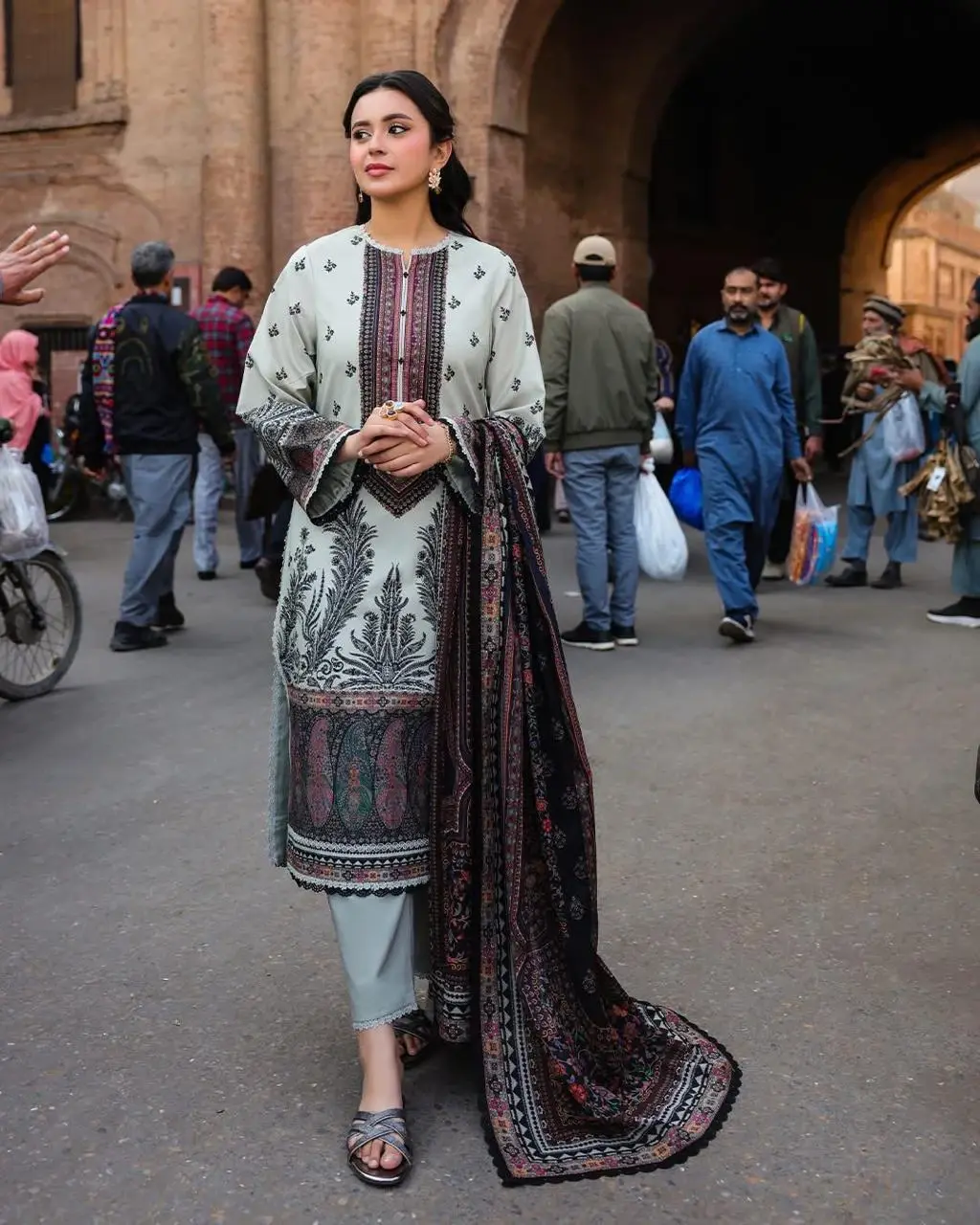 Digital Print Three Piece - Unique Fashion Set