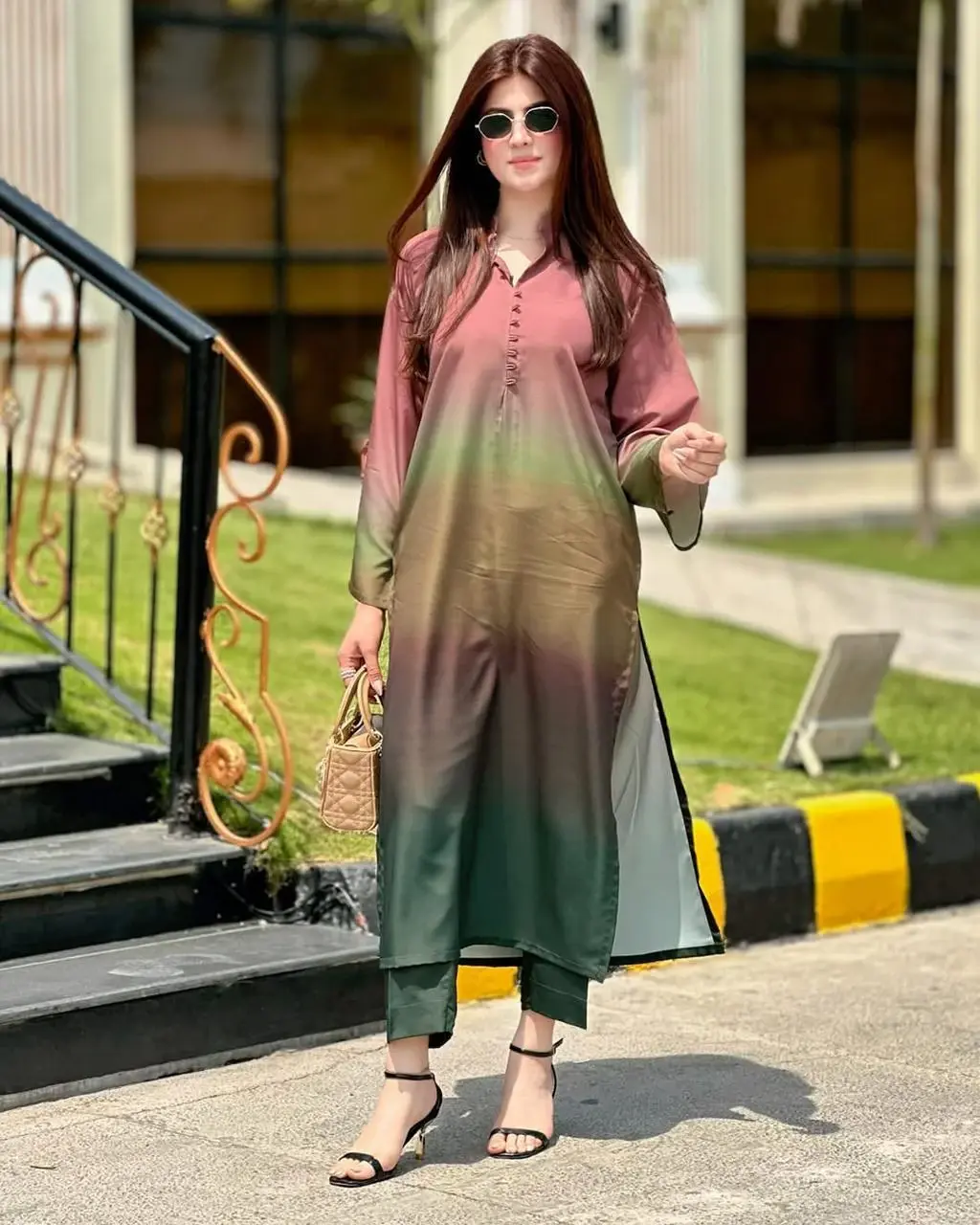 Digital Print Two Piece - Effortlessly Stylish Set