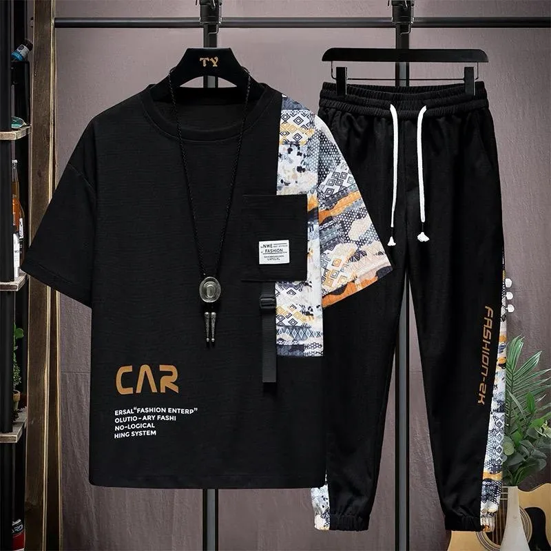 Drop Shoulder Mash T-Shirt and Trouser - Nazmas Bangladesh Best Price