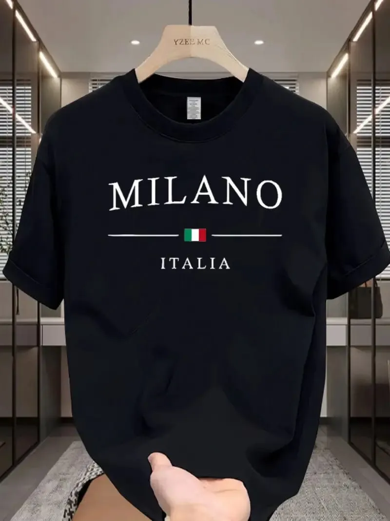 Drop Shoulder  with DTF Print Premium-Fabric Oversized Elegant T-Shirt