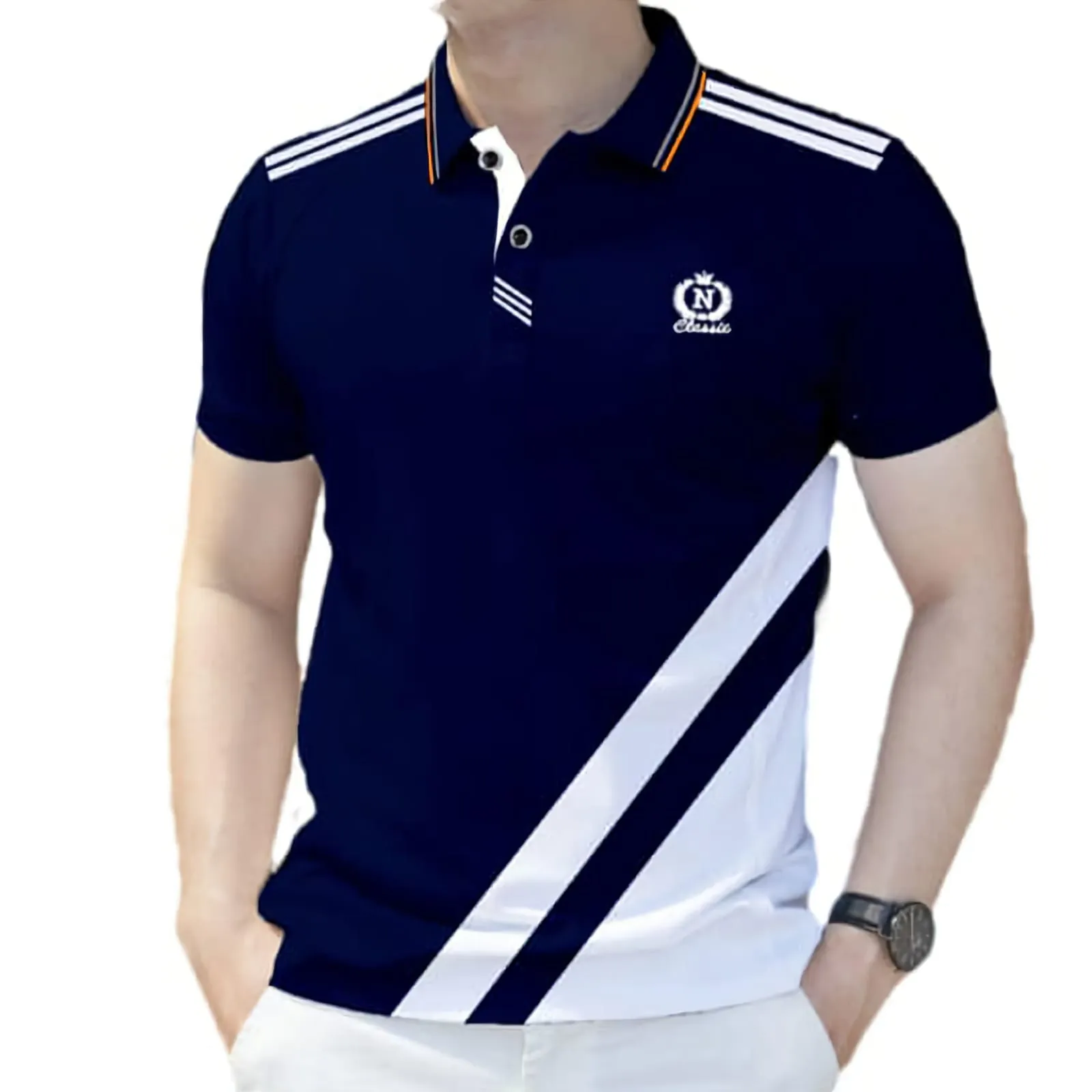 Durable Attractive Stylish Polo Shirt Fine Stitch