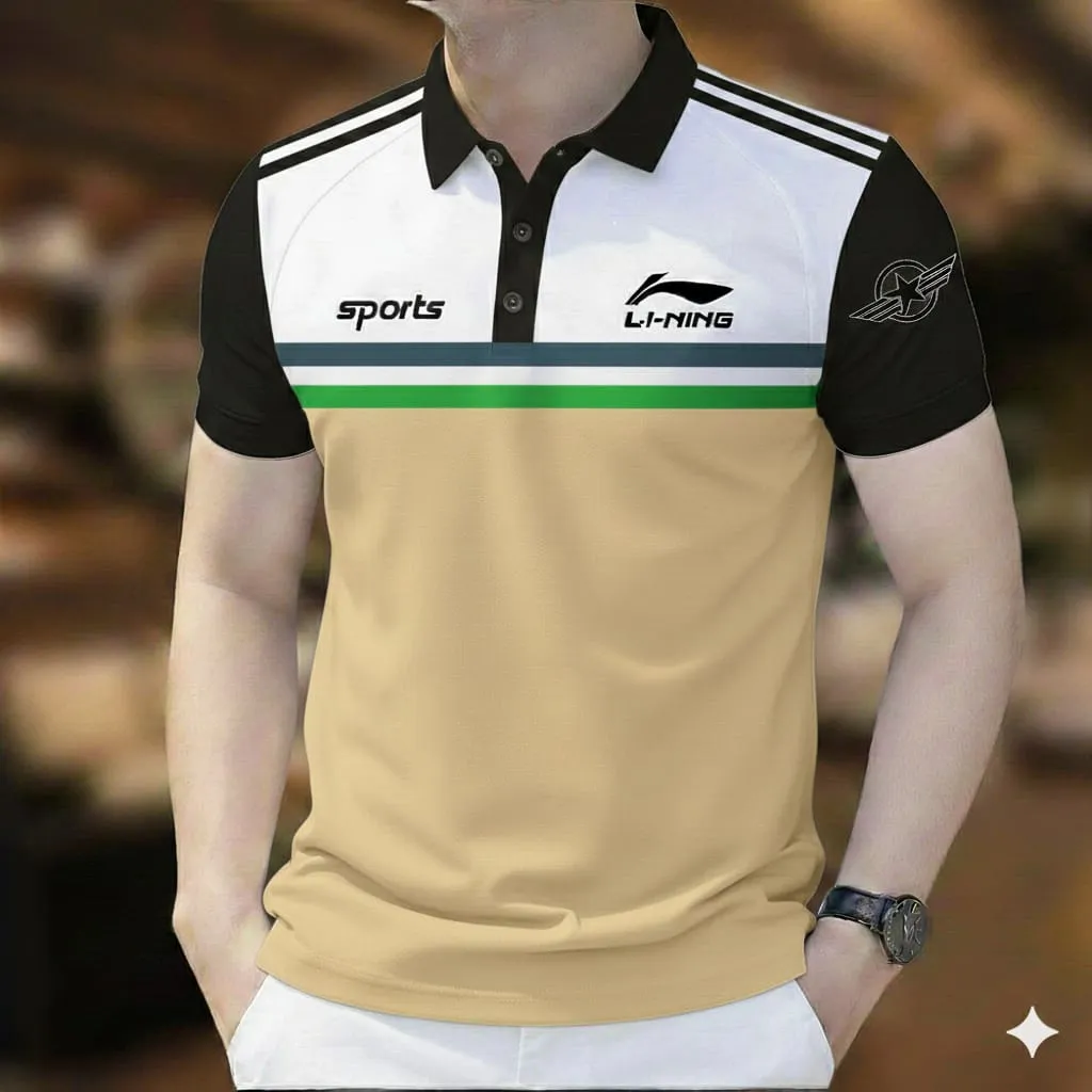 Durable Attractive Stylish Polo Shirt Neat Stitch Finish